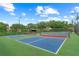 Well-maintained pickleball courts offer a great recreational amenity for active community members at 1527 Buoy Ln, Osprey, FL 34229
