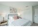 Comfortable bedroom with a double bed, stylish decor, and ample closet space at 2081 Basin St, Port Charlotte, FL 33952
