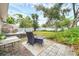 Spacious backyard offering a patio and plenty of greenery, perfect for outdoor activities and relaxation at 2105 19Th W St, Bradenton, FL 34205