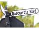 Clear view of the 'Barcarrota Blvd.' street sign, indicating the property's location within the community at 2105 19Th W St, Bradenton, FL 34205