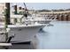 View of waterfront boat docks with a lineup of boats ready for smooth sailing adventures at 2105 19Th W St, Bradenton, FL 34205