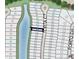 Community map showcasing available home sites along a water view lot at 3204 Torta Ct, Bradenton, FL 34211
