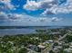 Panoramic aerial perspective of city in a vibrant location with convenient access to waterways and bridges at 326 25Th W St, Bradenton, FL 34205