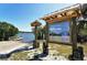 Community Florida boating information sign and access to a shared boat ramp and boat dock, a great community amenity at 387 Eden Dr Dr, Englewood, FL 34223
