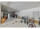 An unfinished basement offers space for storage and projects at 4035 Bay Shore Rd, Sarasota, FL 34234