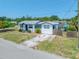 Exterior angle of a cozy home with a well-kept lawn and inviting backyard at 440 42Nd N St, St Petersburg, FL 33713
