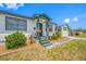 Charming home with a covered porch and beautifully landscaped front yard at 440 42Nd N St, St Petersburg, FL 33713