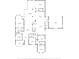 Detailed floor plan showcasing the layout and dimensions of the property at 4696 Del Sol Blvd, Sarasota, FL 34243