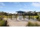 Community dog park with separate areas for large and small dogs, providing a safe and fun environment for pets at 6239 Baywood Ct, Bradenton, FL 34211