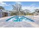 Backyard featuring a pool and a view of the playground at 2255 61St St, Sarasota, FL 34243