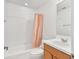 Bathroom featuring a shower and a single vanity at 262 Cape Harbour Loop # 101, Bradenton, FL 34212