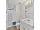 Bathroom with a shower and white vanity at 262 Cape Harbour Loop # 101, Bradenton, FL 34212