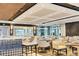 Stylish restaurant area features a bar, large wine display, and comfortable dining seating at 2914 Dick Wilson Dr, Sarasota, FL 34240