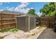 Backyard shed for extra storage at 4076 Vana Dr, Sarasota, FL 34241