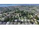 Expansive aerial view of a residential area near a waterfront and multiple communities at 4612 4Th E Ave, Bradenton, FL 34208