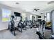 Well-equipped gym offers modern fitness equipment and a comfortable workout environment at 5659 Woodland Sage Dr, Sarasota, FL 34238