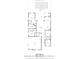 Detailed floor plan showing the layout of the house at 7508 Ripetta St, Sarasota, FL 34240