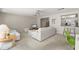 Comfortable living room with modern amenities and seamless flow to the kitchen area at 139 Adair Ave, Sarasota, FL 34243