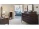 Bathroom view showing tub, cabinets, mirror, and fixtures at 16918 Waterline Rd, Bradenton, FL 34212