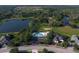 Aerial view of community pool and amenities at 16943 Rosedown Gln, Parrish, FL 34219