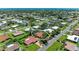 Bird's eye view of the community, showcasing the neatly arranged homes and lush greenery near the water at 216 Matisse Cir, Nokomis, FL 34275