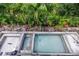 New pool construction with tropical foliage at 2314 Floyd St, Sarasota, FL 34239