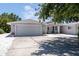 Aerial of the property showing mature trees and homes at 417 Park Lane Dr, Venice, FL 34285