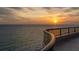 Balcony view of ocean at sunset at 435 L Ambiance Dr # Ph-J, Longboat Key, FL 34228