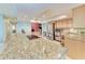 Spacious kitchen with granite countertops, stainless steel appliances, and ample storage at 4907 18Th W Ave, Bradenton, FL 34209