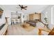 Cozy living space with an open view to the kitchen and outdoor seating at 516 Tamiami S Trl # 306, Nokomis, FL 34275