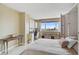 This bedroom features a pull-down bed with adjoining desk and shelf space at 6372 Palma Del Mar S Blvd # 503, St Petersburg, FL 33715