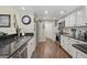 Updated kitchen with stainless steel appliances and granite countertops at 6372 Palma Del Mar S Blvd # 503, St Petersburg, FL 33715