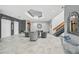 Lobby with elevators, staircase, tile floor, and seating area at 6372 Palma Del Mar S Blvd # 503, St Petersburg, FL 33715