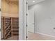 Functional wine room featuring a large wine rack at 8930 Bloomfield Blvd, Sarasota, FL 34238