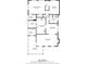 Detailed floor plan of a 1448 sq ft home, displaying room dimensions and layout including sunroom and eat-in kitchen at 1019 10Th W Ave, Bradenton, FL 34205