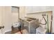Convenient laundry room with modern washer and dryer at 102 28Th W St, Bradenton, FL 34205