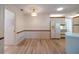 Bright eat-in kitchen features modern appliances, hardwood flooring, and a functional layout perfect for cooking and entertaining at 1279 Vermeer Dr, Nokomis, FL 34275