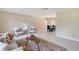 Bright living room with neutral walls, modern furniture, and an open floor plan at 3127 Dawson St, Sarasota, FL 34239