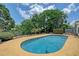 Relaxing pool, surrounded by lush greenery, offering a private outdoor retreat at 3127 Dawson St, Sarasota, FL 34239