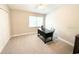 A light and airy bedroom featuring neutral paint and carpeted floors at 396 Countryside Key Blvd, Oldsmar, FL 34677