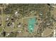 Aerial view of property showing layout, surroundings and proximity to nearby streets at 4353 Hidden River Rd, Sarasota, FL 34240