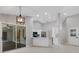 Spacious kitchen with stainless steel appliances and access to the patio at 4473 Diamond S Cir, Sarasota, FL 34233