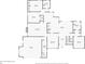 Floor plan featuring bedrooms, bathrooms, living spaces, kitchen, dining room, and garage at 4506 17Th W St, Palmetto, FL 34221