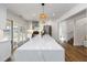 Bright kitchen features a large island, modern stainless appliances, and stylish lighting at 4506 17Th W St, Palmetto, FL 34221