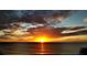 A beautiful sunset view over the ocean, creating a serene and picturesque scene at 5353 Shadow Lawn Dr, Sarasota, FL 34242