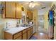 A well-lit kitchen with modern appliances, ample counter space, and practical layout at 5403 Fleming St, Port Charlotte, FL 33981
