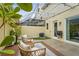 Outdoor seating area and garden with a covered patio, perfect for entertaining at 5646 Simonton St, Bradenton, FL 34203