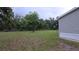 Expansive backyard, perfect for gardening and outdoor activities at 6238 Angus Valley Dr, Wesley Chapel, FL 33544