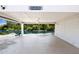 Large garage or covered space with a waterfront view at 6406 Lincoln Rd, Bradenton, FL 34203
