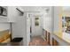 Room showing refrigerator and access to outdoor area at 6406 Lincoln Rd, Bradenton, FL 34203